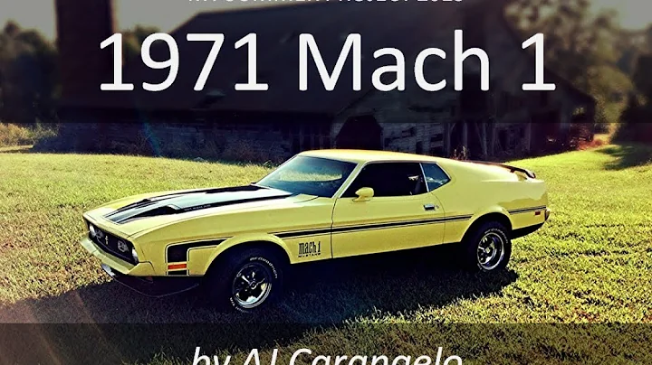 1971 Mach 1 Mustang - Summer Project 2013 - H.S. J...