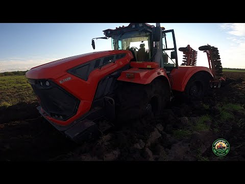 Видео: Утопил Новый Кировец К-742м или Прилип) #кировец #horsch