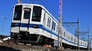 東武850型854F 625レ 普通(ワンマン) 葛生行き 東武佐野線 佐野市～佐野 区間