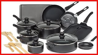 Ecolution Easy Clean Nonstick Cookware Set, Features Kitchen Essentials