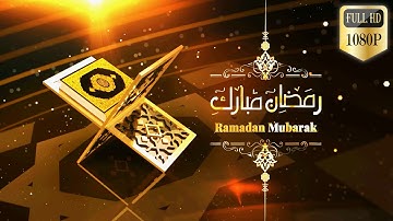 Ramadan Mubarak 3 Free Intro & Greetings With/Without Text-Download Links In Description