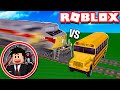 LOKIS NO TRENZINHO QUEBRA QUEBRA | Roblox - Train VS Car