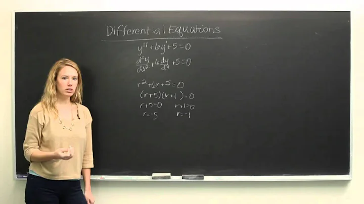 Differential Equations for Beginners