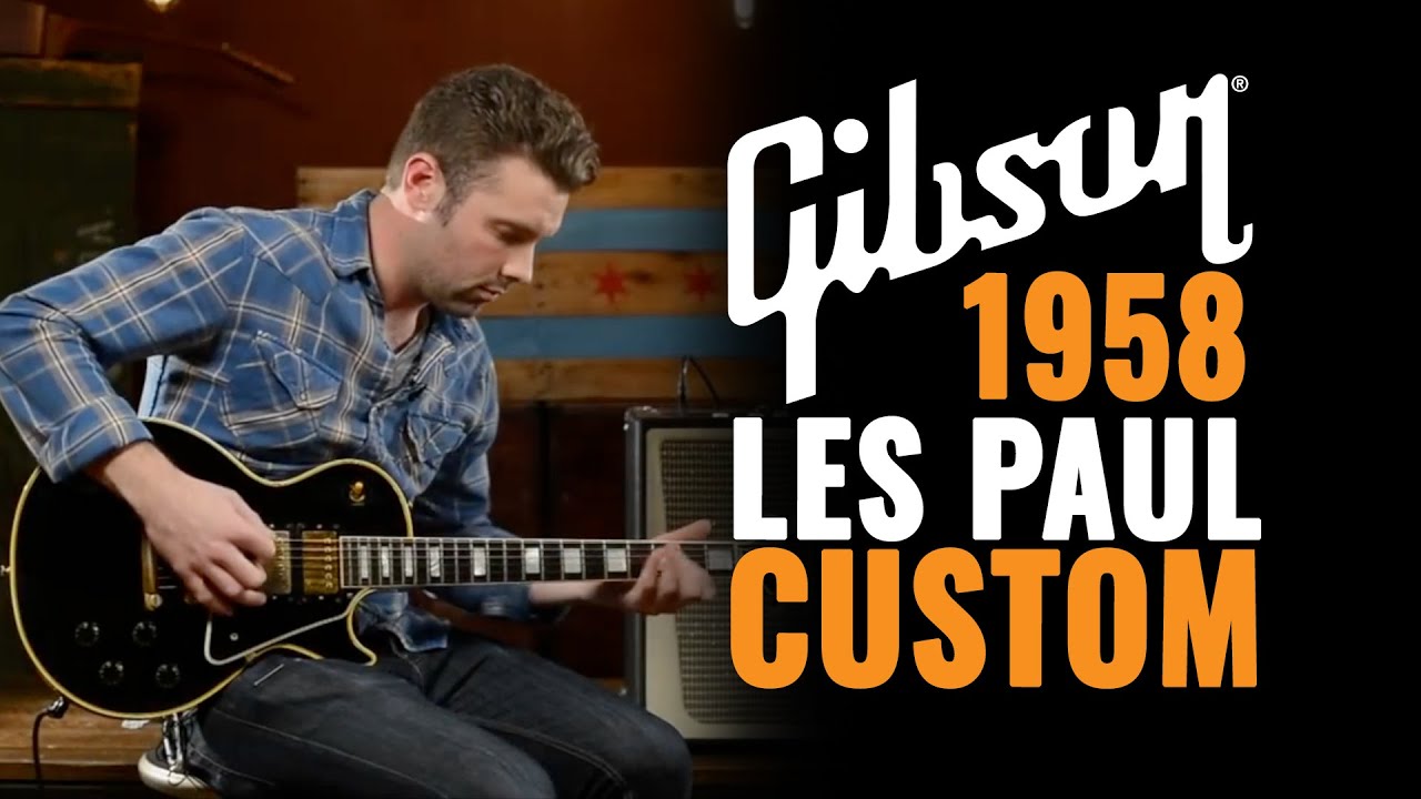 1958 Gibson Les Paul Custom Black Beauty | CME Vintage Demo | Joel