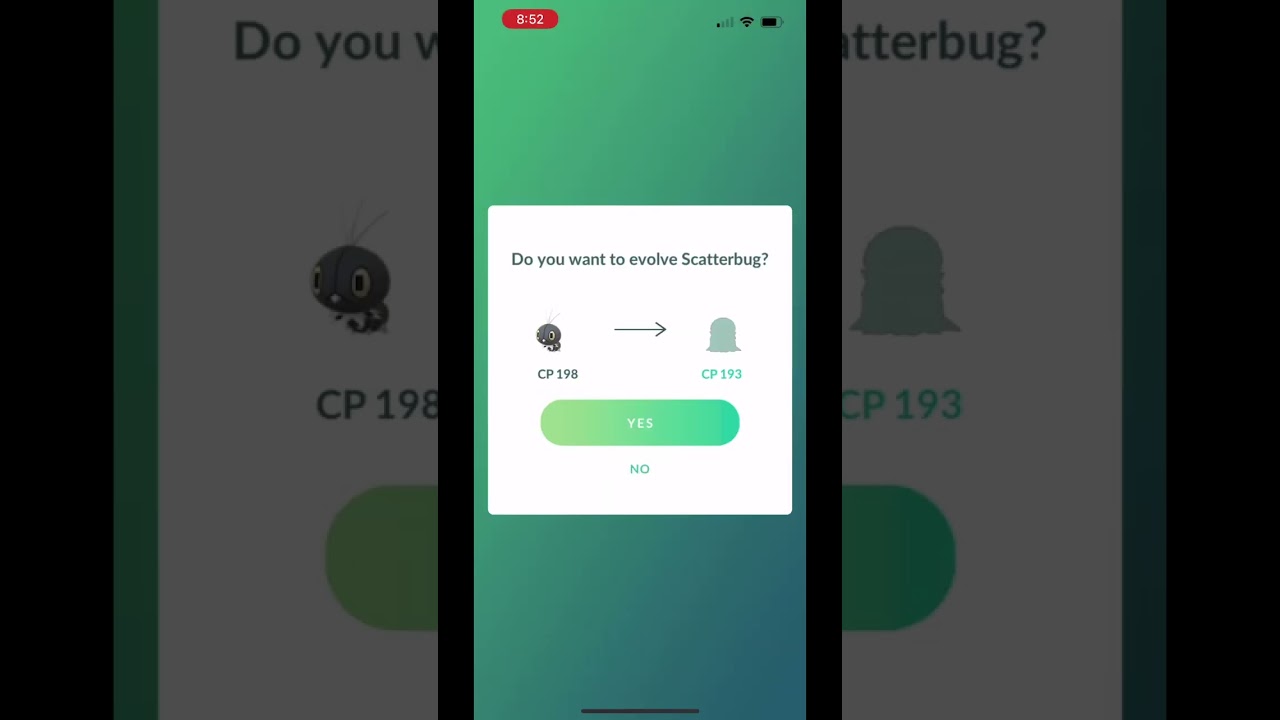 SCATTERBUG Icy Snow Vivillon EVOLUTION Pokémon Go!!! ❤️