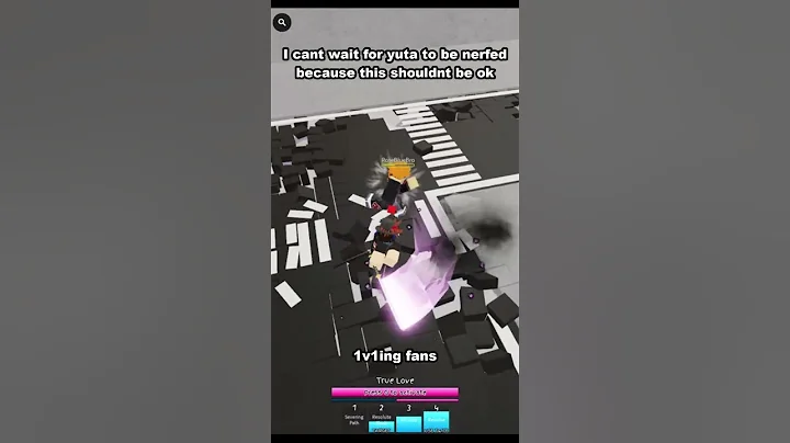 yuta combos are op jjs #jjk #jjs #jujutsushenanigans #jujutsukaisen #roblox #combo