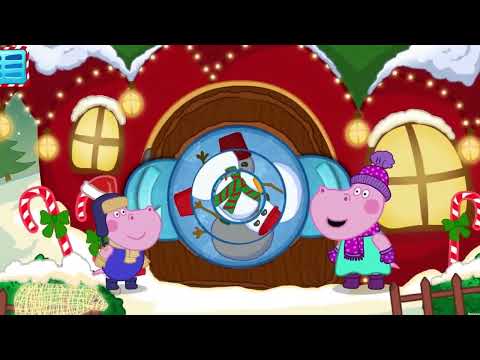 Santa Hippo: Thư viện đêm Giáng sinh