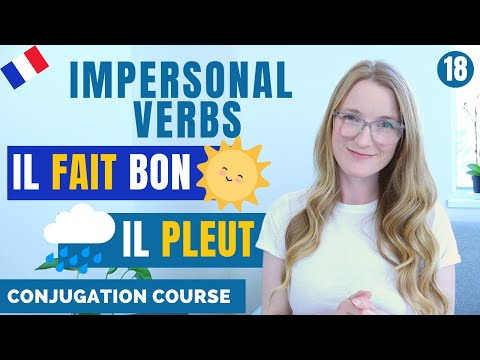 French IMPERSONAL VERBS // French conjugation Course // Lesson 18