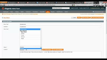 How to create a Static Block and call it from the .phtml file