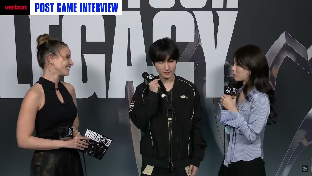 "I wish this wasn't my last Worlds..." - HLE PEANUT Post Game Interview (GEN vs HLE - Worlds 2025)