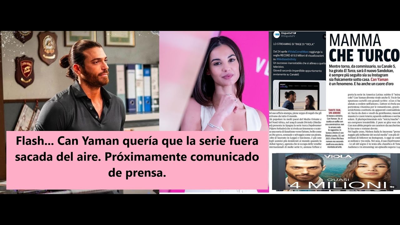 Флэш... Джан Яман хотел, чтобы сериал сняли с эфира.