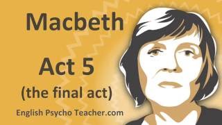 Macbeth Act 5 Summary with Key Quotes & English Subtitles