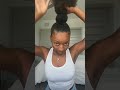 Easy hair puff hack! #naturalhair #naturalhairtips