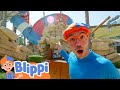 Blippi Goes Treasure Hunting at the Waterpark | Magic Stories and Adventures for Kids | Moonbug Kids