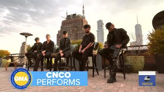 CNCO performs 'Hero' on 'Good Morning America'
