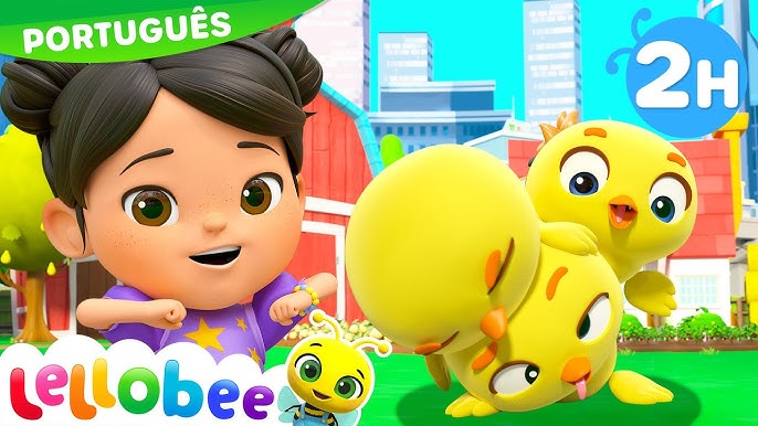 🐝 Lellobee em Português 🐝  Músicas Infantis e Desenhos Animados