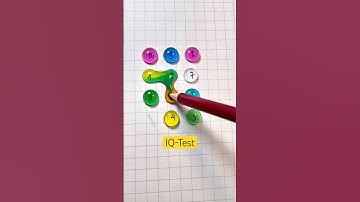 Nối các giọt nước từ 1 tới 11 bằng 1 nét tạo ra điều thú vị #drawing #maths #funny #quiz #shorts