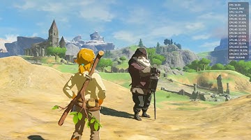 CEMU 1.16 WIP 4 | The Legend of Zelda: Breath of the Wild | Vulkan [SEIZURE WARNING]