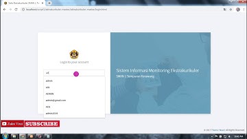 Aplikasi Sistem Informasi Monitoring Ekstrakurikuler
