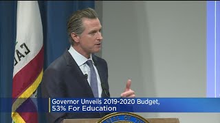 New Gov. Gavin Newsom Releases His First Budget