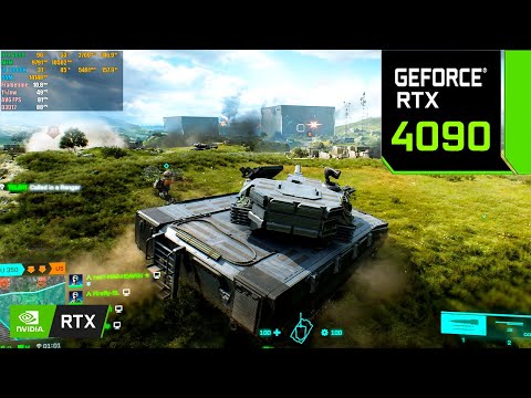 Battlefield 2042 : RTX 4090 24GB + i9 13900K ( 4K Ultra Graphics RTX ON / DLSS OFF )