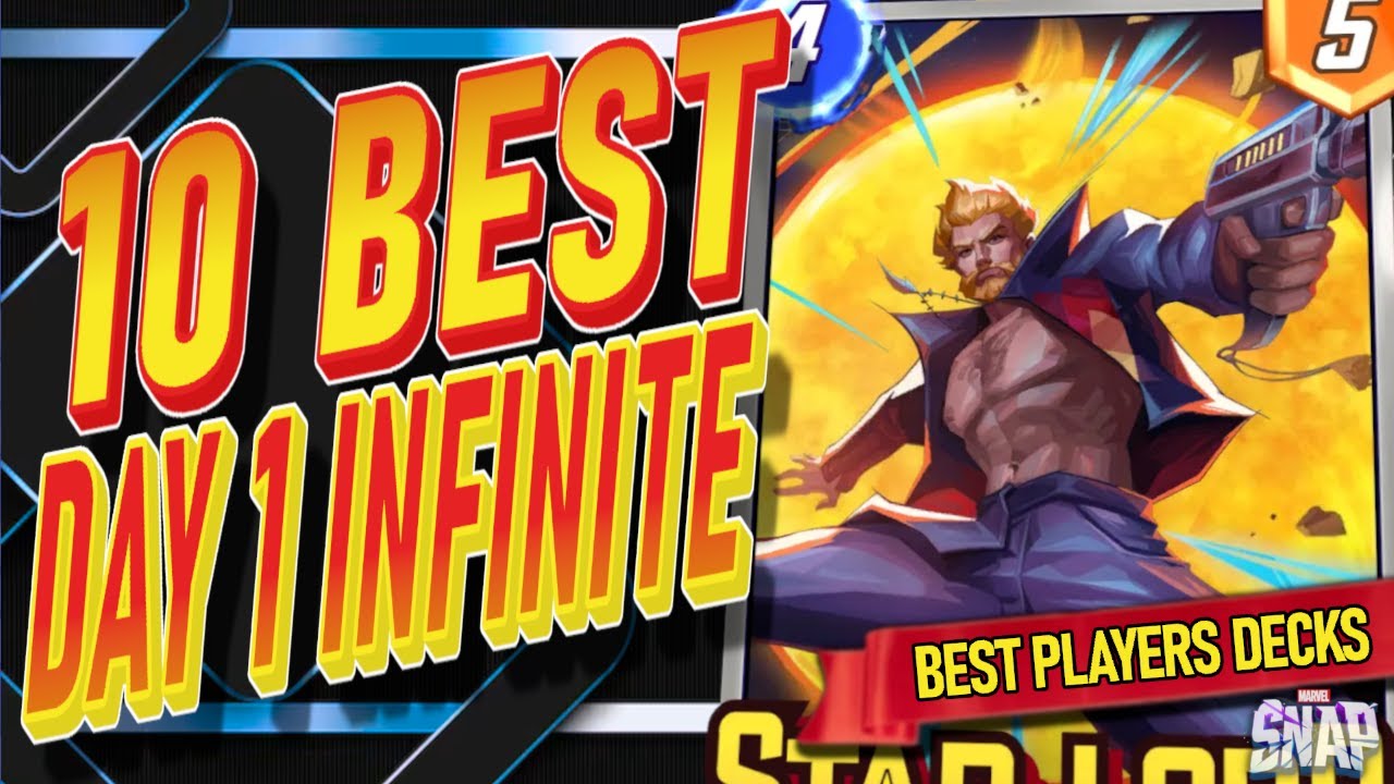 Play the BEST Players Top Day 1 Infinite Decks! Marvel Snap