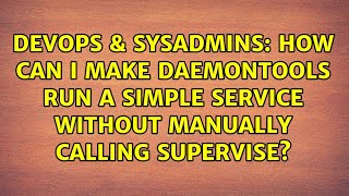 Celebrity How can I make daemontools run a simple service without manually calling supervise? Net Worth