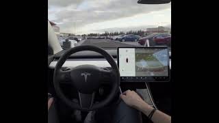 Tesla Car Work Automatic without driver.