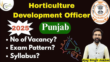 Punjab HDO 2025 Notification Out | Eligibility, Syllabus, Salary, Exam Pattern & Apply Online