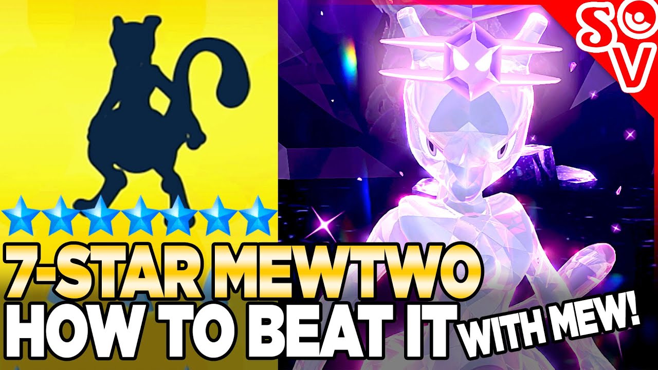 MEWTWO Unrivaled 6IV / Pokemon Scarlet and Violet / Tera Raid