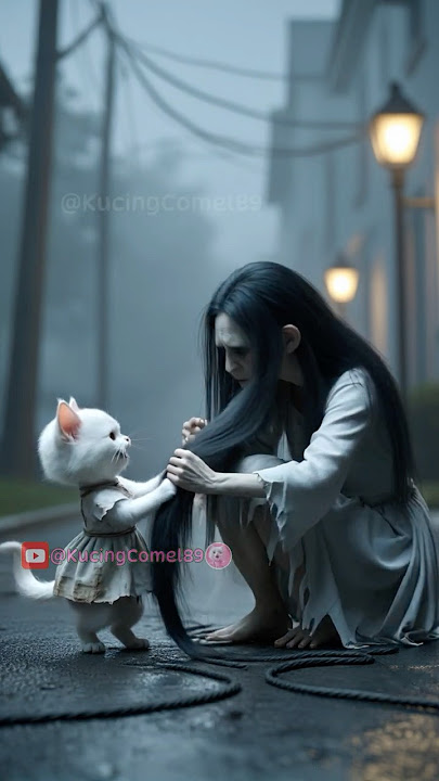 Kucing Comel Jualan Jagung Rebus #kucingai #kucinglucu #ceritamisteripendek