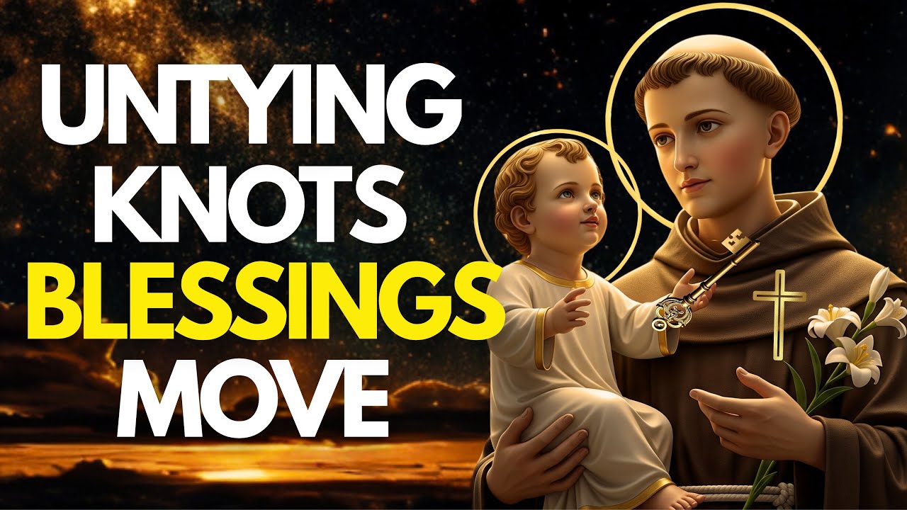Развяжите узел, препятствующий вашим благословениям — Молитва святого Антония (сейчас)