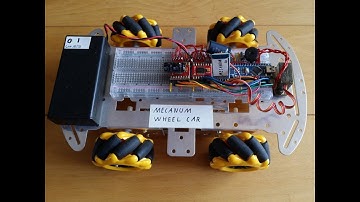Arduino Mecanum Wheel Car Demo