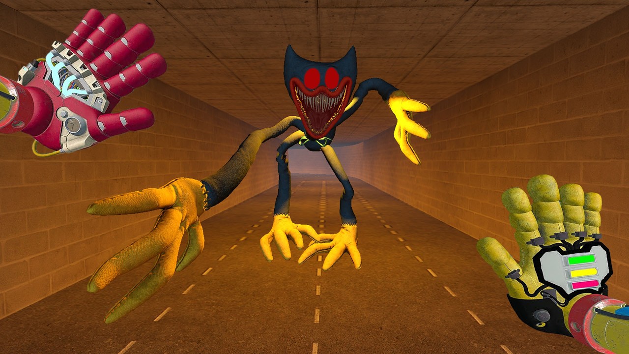 All Huggy Wuggy from Poppy Playtime are now rivals Part 8 in Garry's Mod