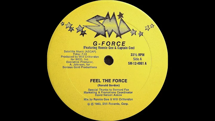 G-Force Featuring Ronnie Gee & Captain Cee - Feel ...