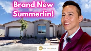 Brand New Summerlin Las Vegas Single Story Home at Falcon Crest