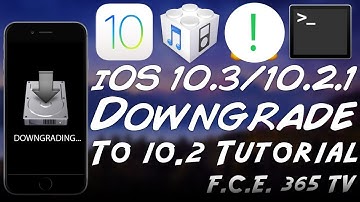 How to Downgrade iOS 10.3 / 10.2.1 To iOS 10.2 With Prometheus & SHSH2 (Tutorial)
