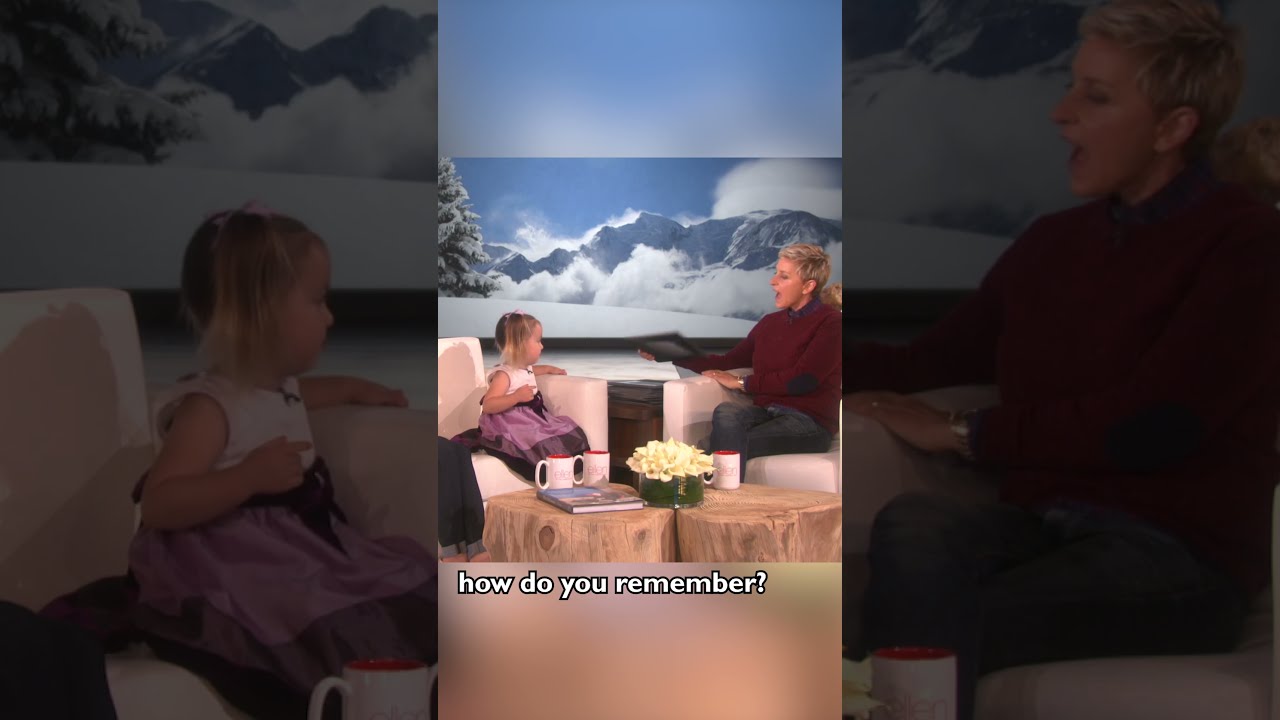 Cute 3 Year Old Periodic Table Expert Brielle Names Elements For Ellen Part 4 