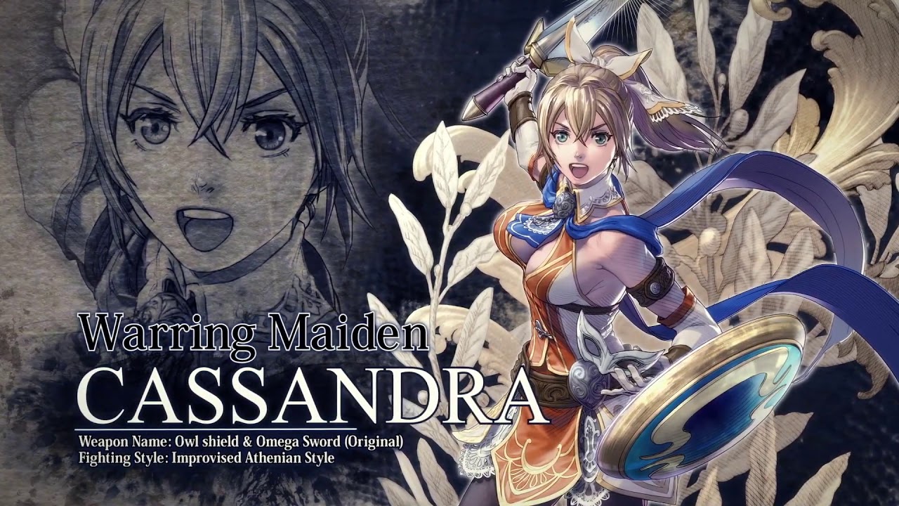 Soulcalibur 6 Official Cassandra Reveal Trailer gaming logo