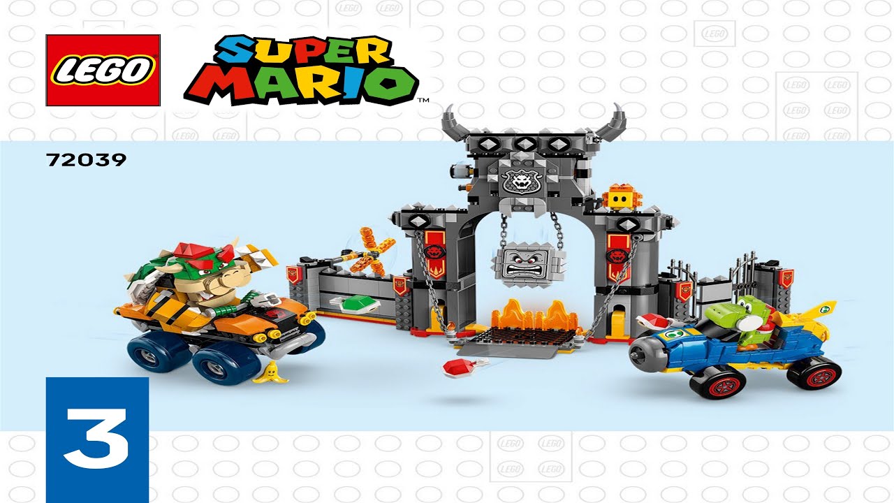 🔥 LEGO instructions 🔥 Super Mario 🔥 72039 🔥 Bowser's Castle