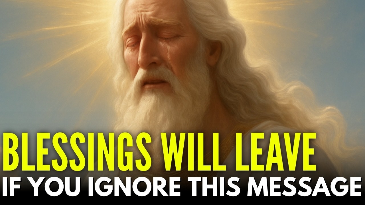 God Says: My Child... Blessings Will Leave If You Ignore This Message!!! | God's Prophecy Word