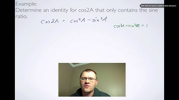 6.2 Sum, Difference, & Double-Angle Identities (Pre-Calc 30)