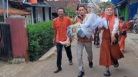 Pengantin Viral Pernikahan Puja Di Kampung Simpen Limbangan Garut