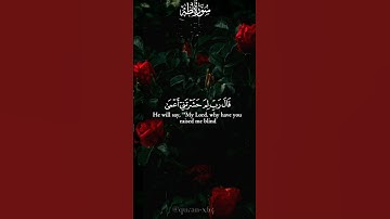 Surah Taha 123-126 | Ahmed Bin Talib | سورة طه ١٢٣-١٢٦ | أحمد بن طالب