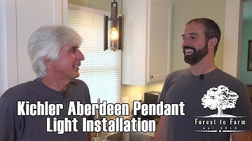 Kichler Pendant Light Installation - Terry
