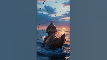 Fishermen and magical ocean 🪄😱|fishermen | fish catching |#3dstory #ai  #animecartoon | #shortsvideo