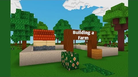 Built a Farm in Block Craft 3D | XoroGG