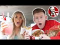 DRIVE WITH US IN MY CAR!! *trying the watermelon lemonade from KFC*