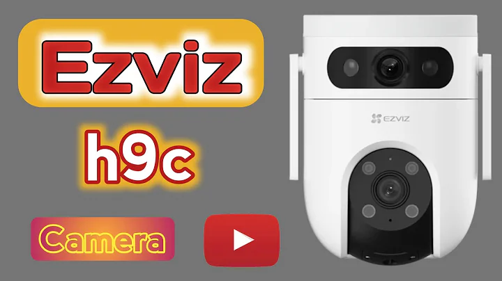 Ezviz H9C Dual Lens Wifi Camera 5mp+5mp 3K CCTV