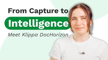 Alternative for Kofax Capture — Klippa DocHorizon